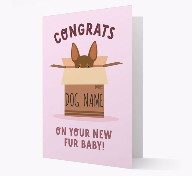 Congrats On Your New Fur Baby: Personalized {breedFullName} Card